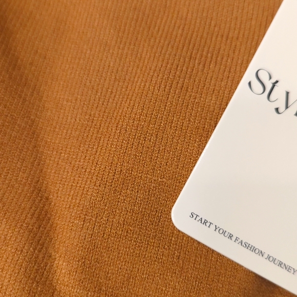 NWT Turtleneck Sweater in Camel - Picture 2 of 4